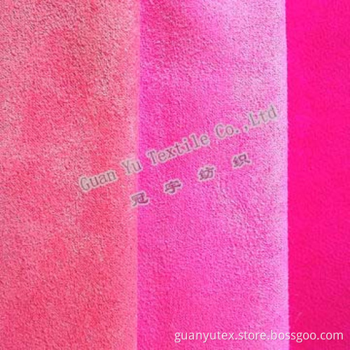 Polyester Embossed Velvet Suede Curtain / Sofa Fabric (G69-12)